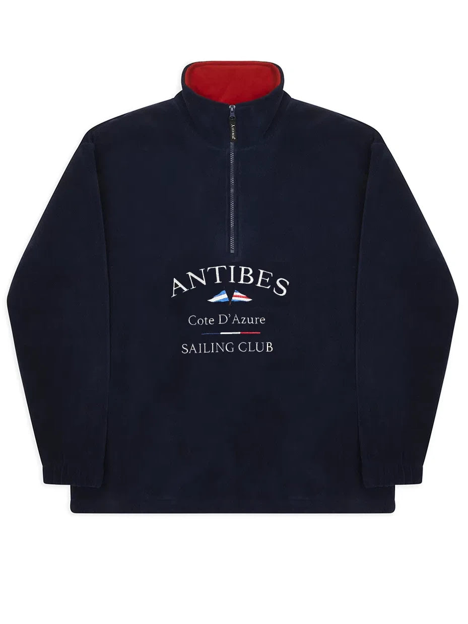 Antibes Fleece Navy Jacket