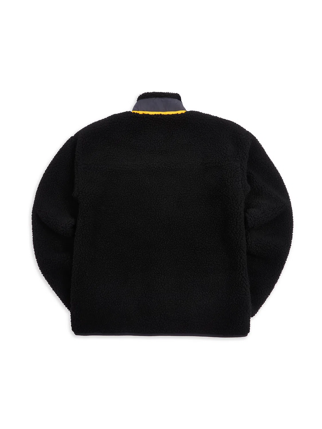 Sherpa Full Zip Fleece Black Jacket