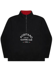 Positano Yacht Fleece Black Jacket