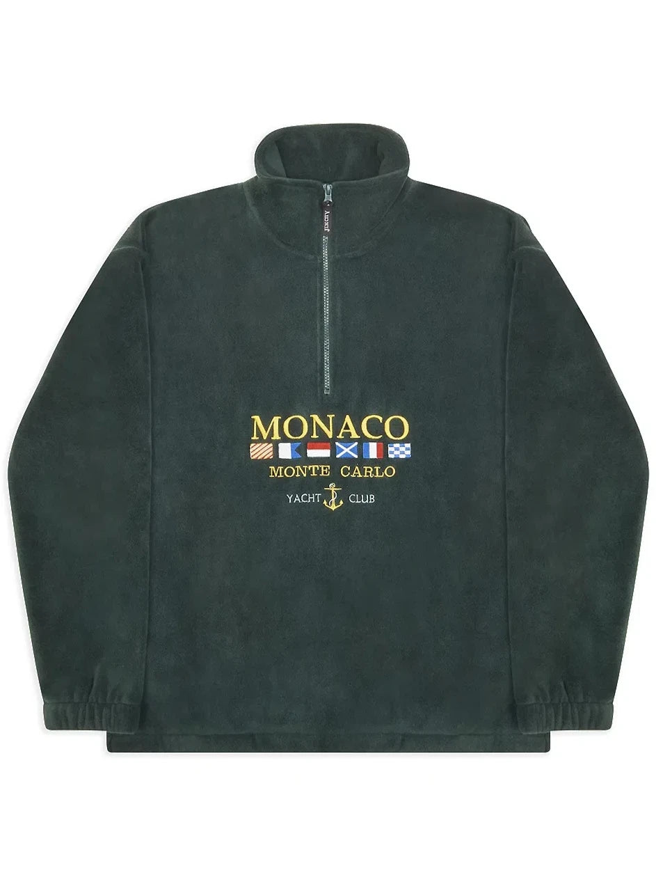 Monaco Vintage Fleece Green Jacket