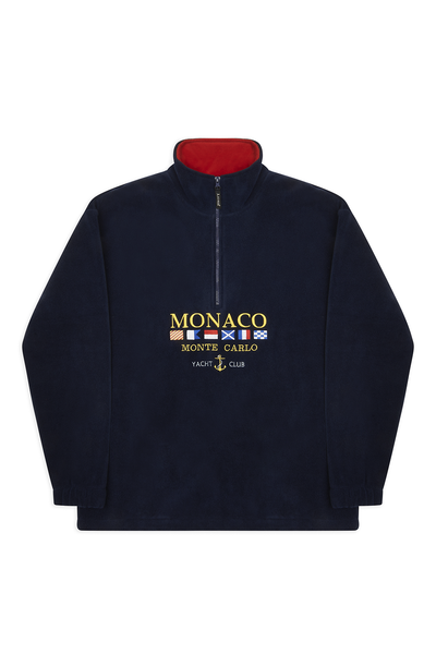 Monaco Fleece, Quarter Zip - Navy